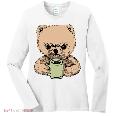 Angry Pomeranian Women's Long Sleeve Shirt