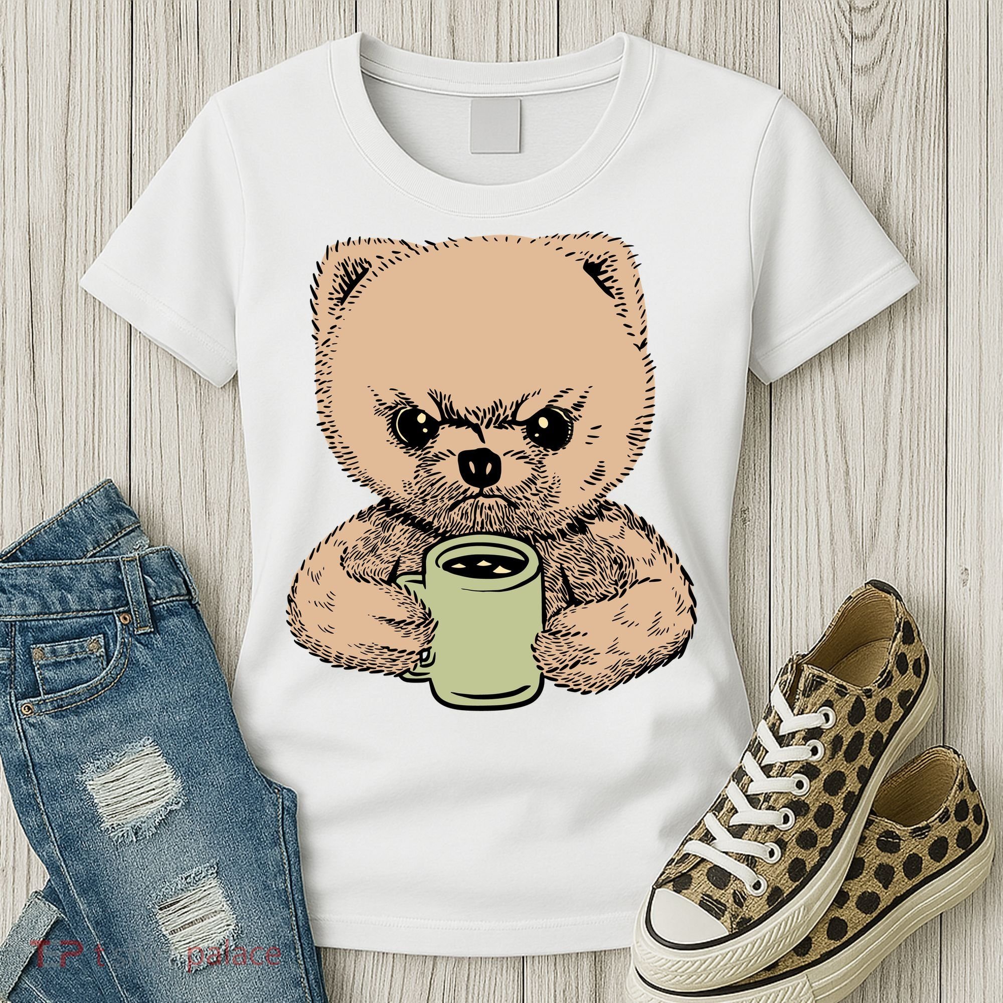 Angry Pomeranian Women's T-Shirt