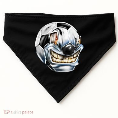 Angry Soccer Ball USA-Made Doggie Bandana