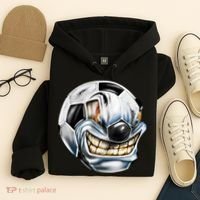 Angry Soccer Ball Hoodie thumb 4