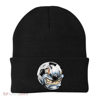 Angry Soccer Ball Beanie