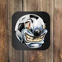 Angry Soccer Ball Coaster thumb 0