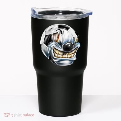 Angry Soccer Ball Tumbler