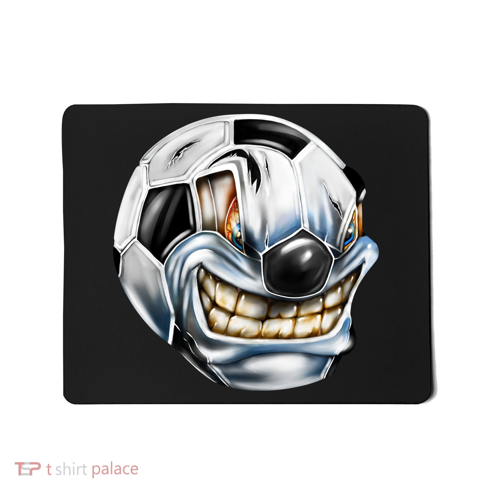 Angry Soccer Ball Mousepad