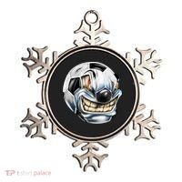 Angry Soccer Ball Ornament thumb 0