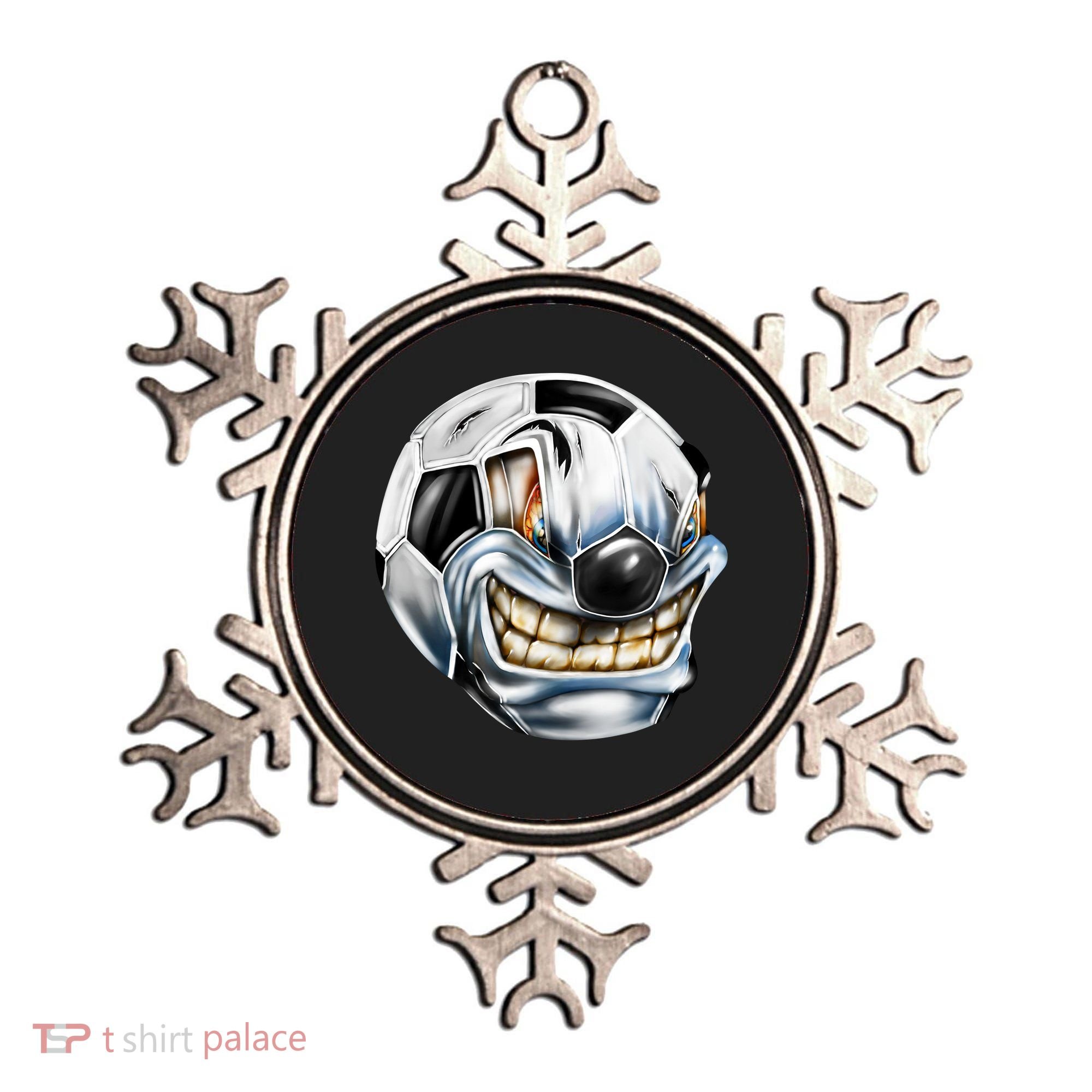 Angry Soccer Ball Ornament