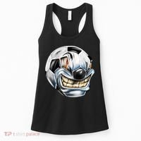 Angry Soccer Ball Women's Tank Top thumb 0