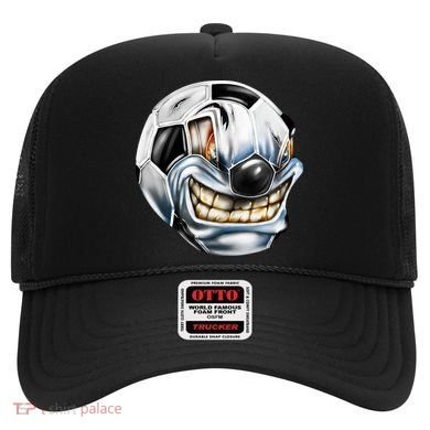 Angry Soccer Ball Hat