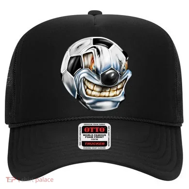 Angry Soccer Ball Hat