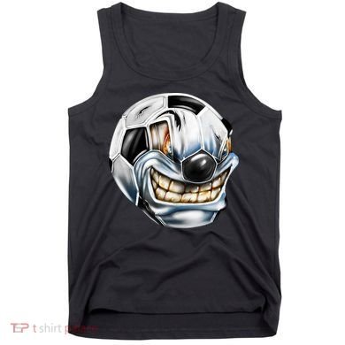 Angry Soccer Ball Tank Top
