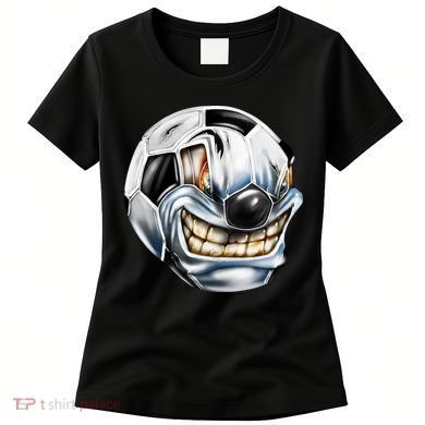 Angry Soccer Ball Women's T-Shirt
