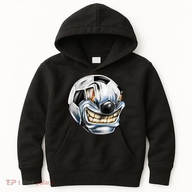 Angry Soccer Ball Kids Hoodie