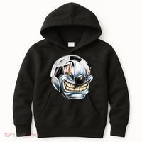 Angry Soccer Ball Kids Hoodie thumb 0