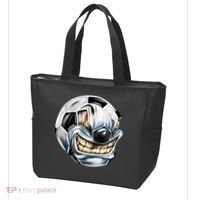 Angry Soccer Ball Tote Bag thumb 3