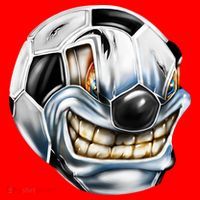 Angry Soccer Ball Santa Hat thumb 1