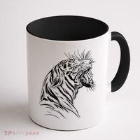 Angry Tiger Coffee Mug thumb 1