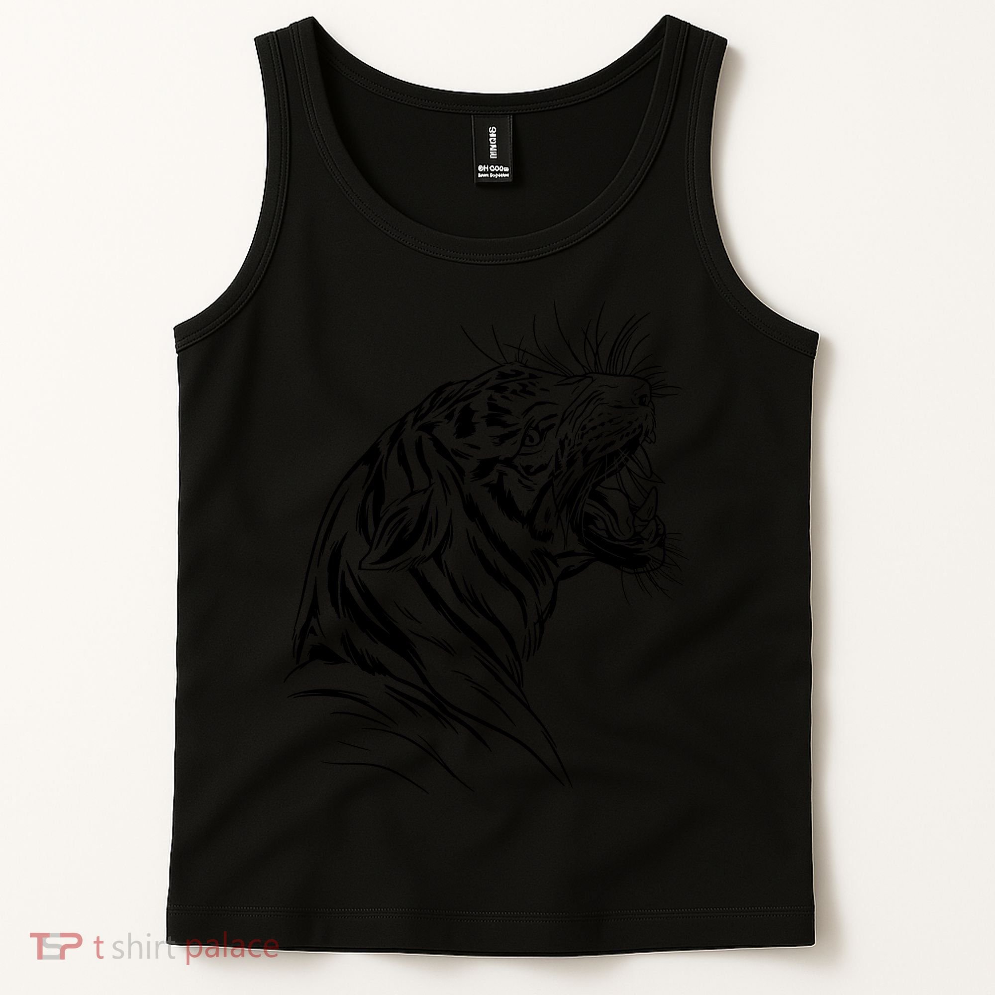 Angry Tiger Tank Top
