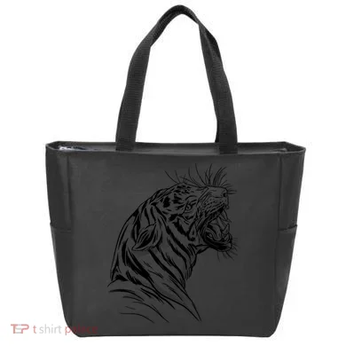 Angry Tiger Tote Bag