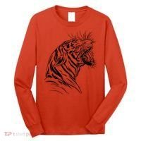 Angry Tiger Long Sleeve Shirt thumb 0