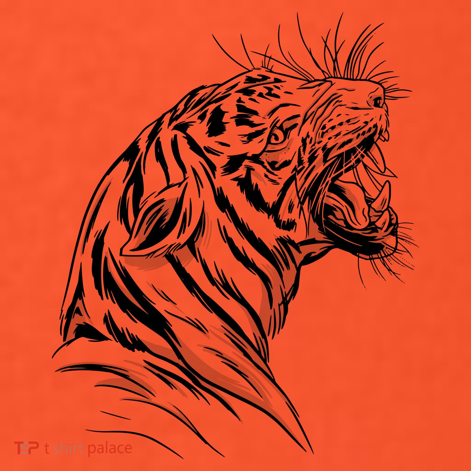Angry Tiger Sweatshirt