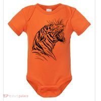 Angry Tiger Baby Bodysuit thumb 0