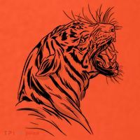 Angry Tiger Baby Bodysuit thumb 2