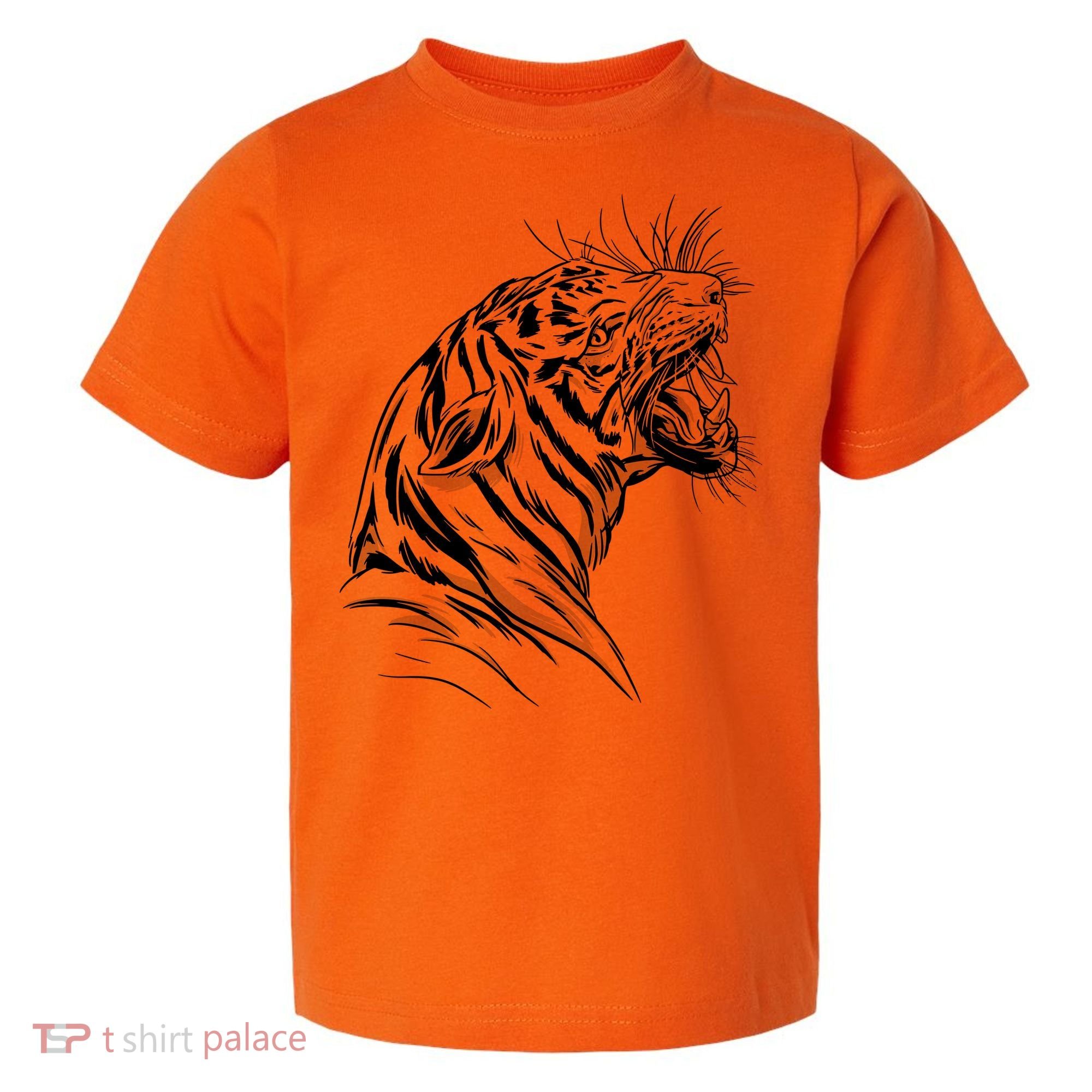Angry Tiger Toddler T-Shirt