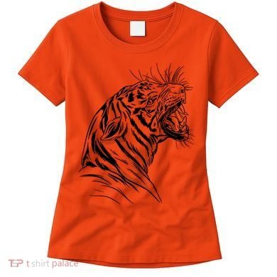 Angry Tiger Women's T-Shirt