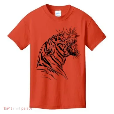 Angry Tiger Kids T-Shirt