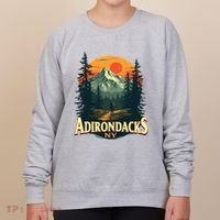 Adirondacks Ny Hiking Mountains Nature Lovers Women's Sweatshirt thumb 0
