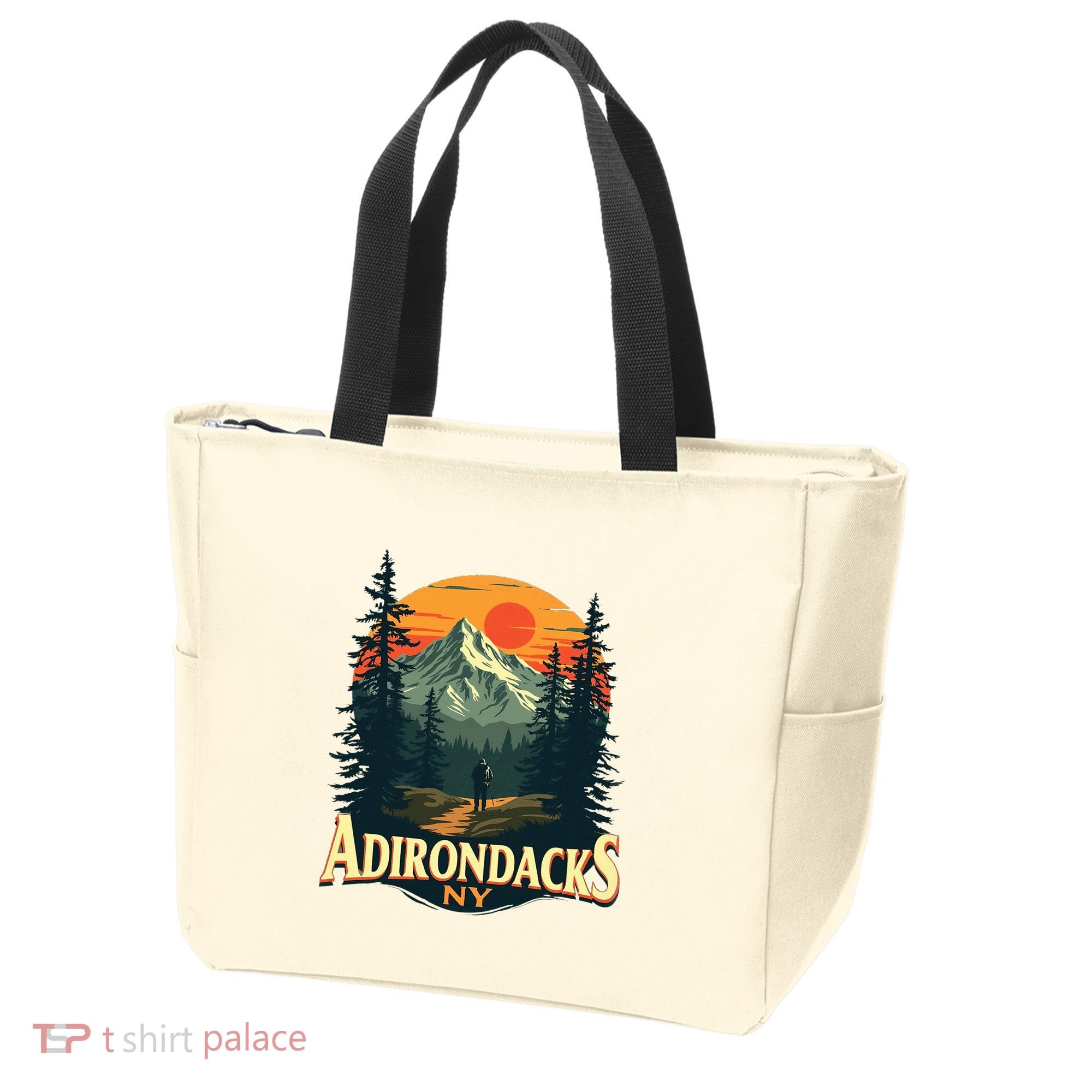 Adirondacks Ny Hiking Mountains Nature Lovers Tote Bag