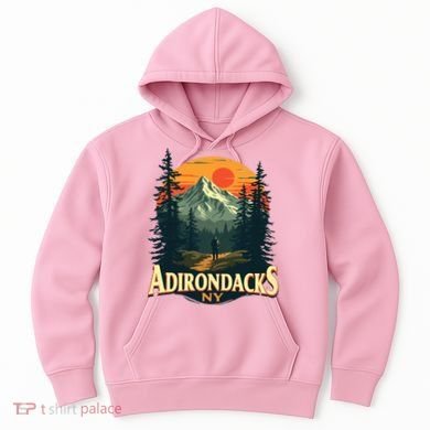 Adirondacks Ny Hiking Mountains Nature Lovers Hoodie