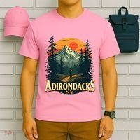 Adirondacks Ny Hiking Mountains Nature Lovers T-Shirt thumb 6