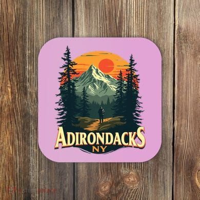 Adirondacks Ny Hiking Mountains Nature Lovers Coaster