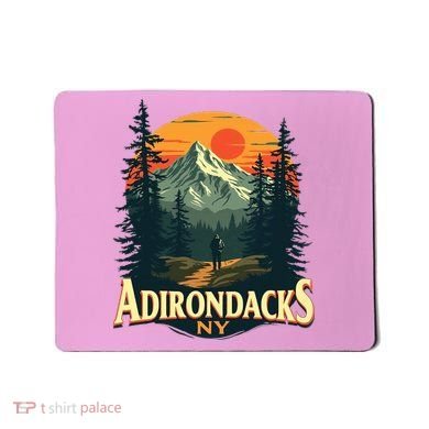 Adirondacks Ny Hiking Mountains Nature Lovers Mousepad