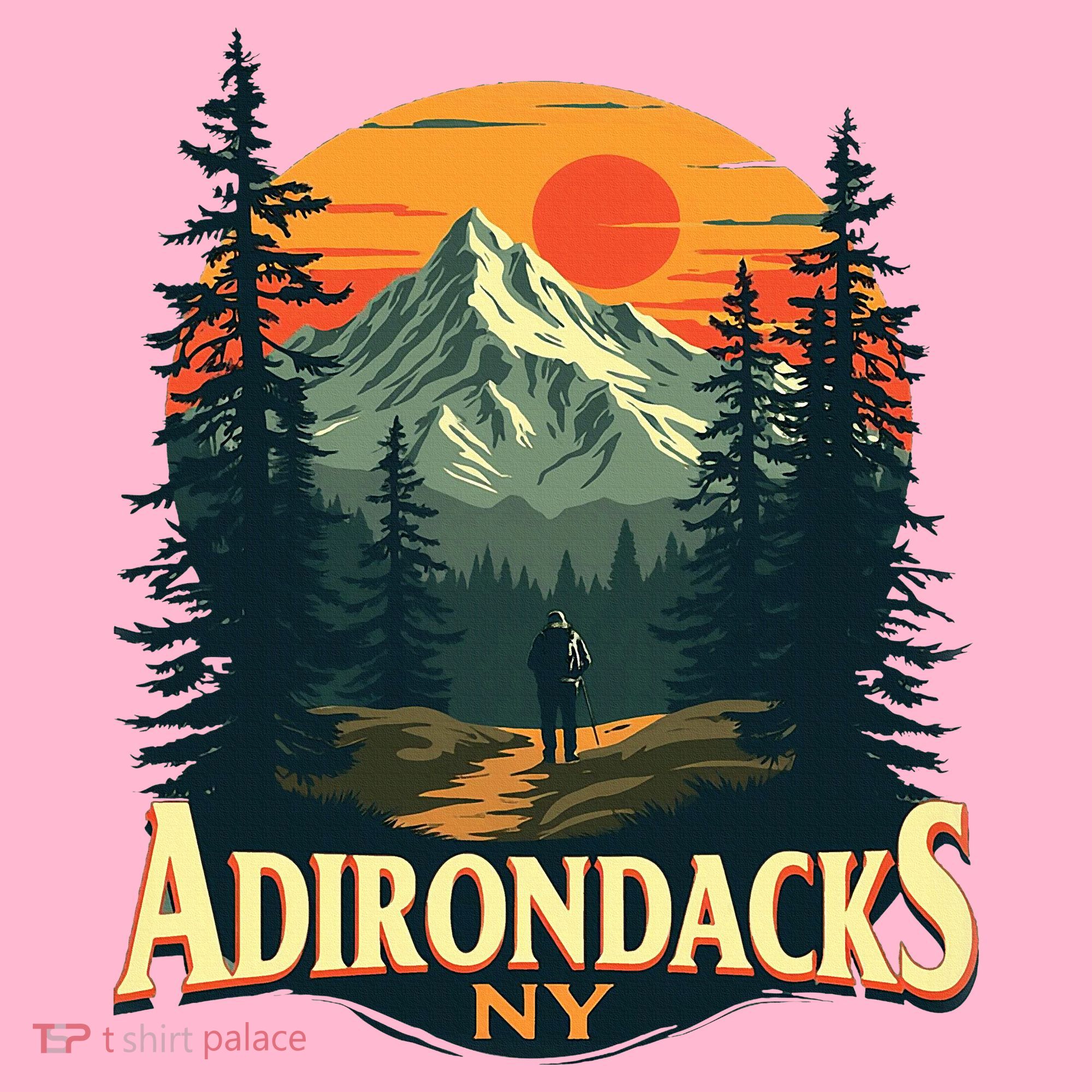 Adirondacks Ny Hiking Mountains Nature Lovers Mousepad