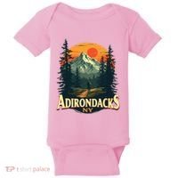 Adirondacks Ny Hiking Mountains Nature Lovers Baby Bodysuit thumb 0