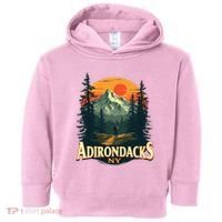 Adirondacks Ny Hiking Mountains Nature Lovers Toddler Hoodie thumb 0
