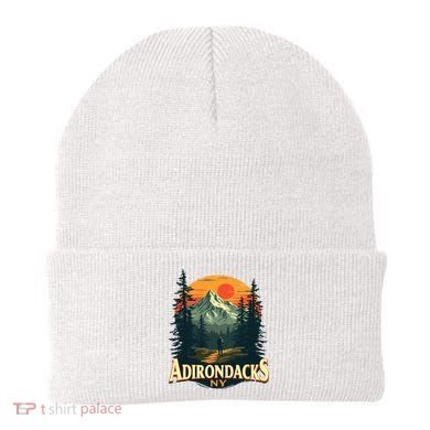 Adirondacks Ny Hiking Mountains Nature Lovers Beanie