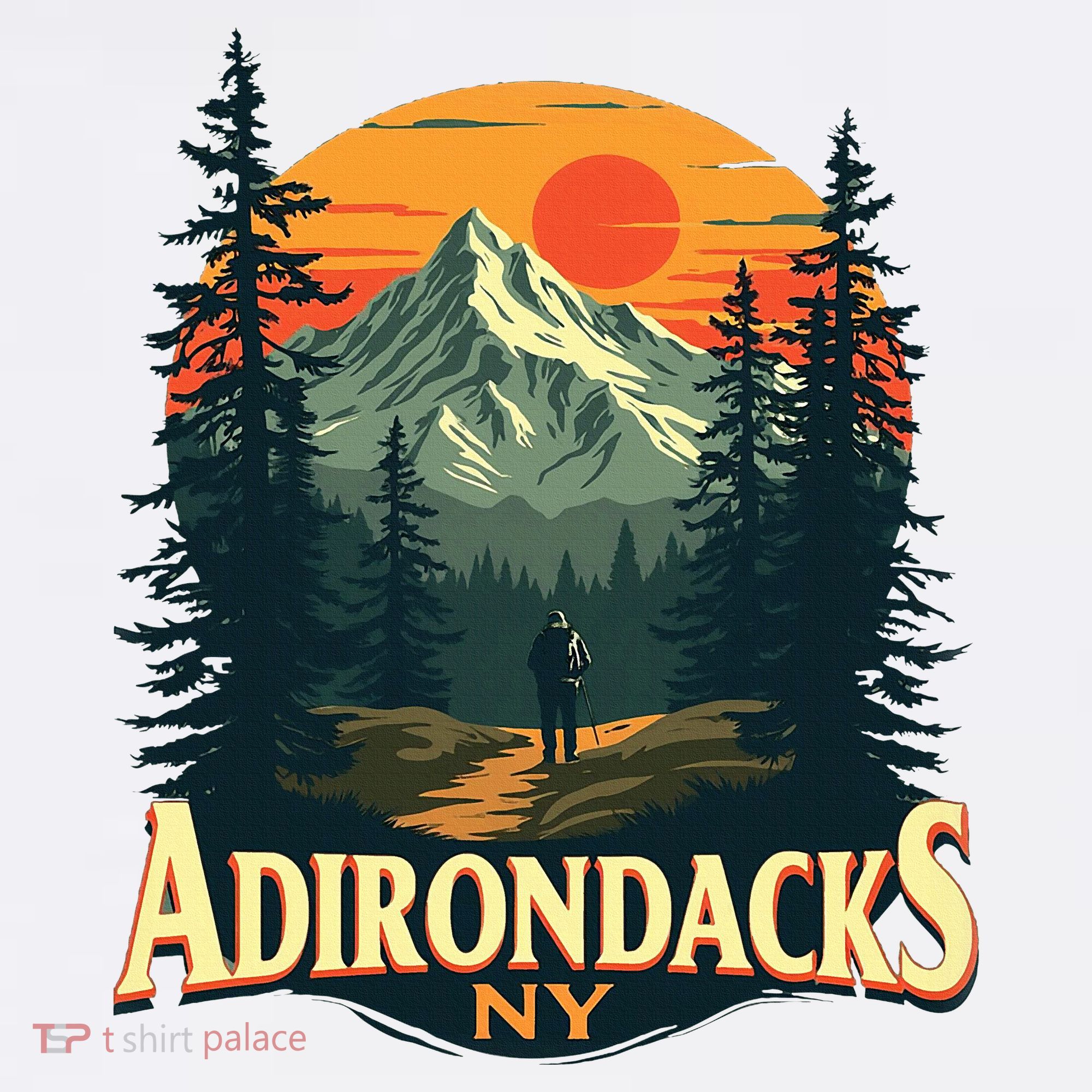 Adirondacks Ny Hiking Mountains Nature Lovers Women's Tank Top