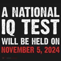 A National Iq Test Will Be Held On Nov 52024 Backpack thumb 2