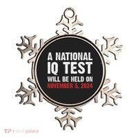 A National Iq Test Will Be Held On Nov 52024 Ornament thumb 0