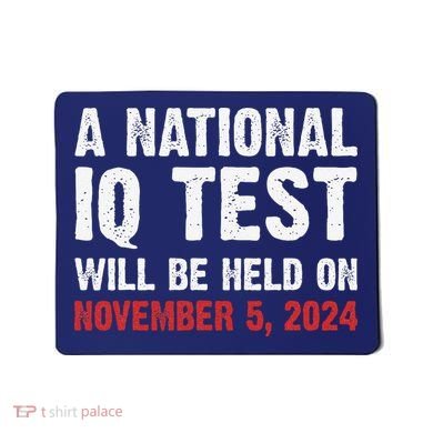 A National Iq Test Will Be Held On Nov 52024 Mousepad