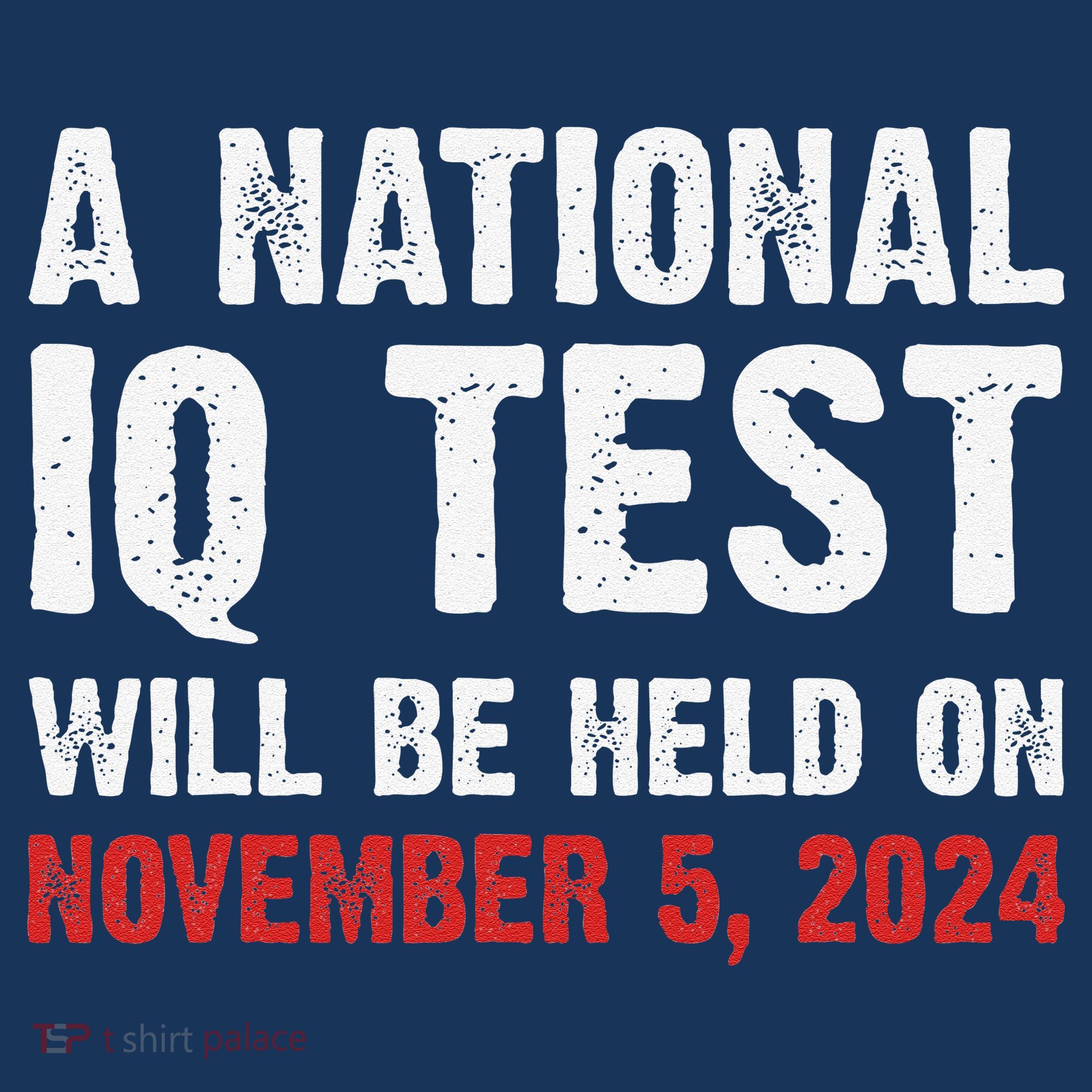 A National Iq Test Will Be Held On Nov 52024 Kids Sweatshirt