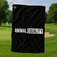 Animal Equality Golf Towel thumb 1