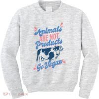 Animals Are Not Products Kids Sweatshirt thumb 0
