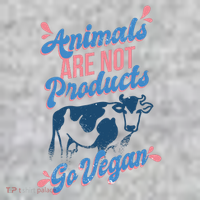 Animals Are Not Products Kids Sweatshirt thumb 2