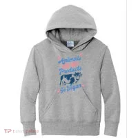 Animals Are Not Products Kids Hoodie thumb 0