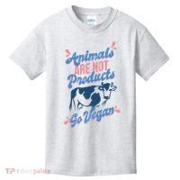 Animals Are Not Products Kids T-Shirt thumb 0