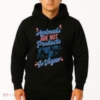 Animals Are Not Products Hoodie thumb 2